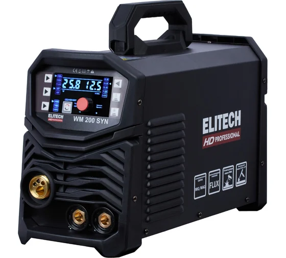 Инверторный сварочный аппарат Elitech HD WM 200 SYN