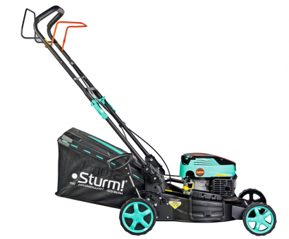 Газонокосилка бензиновая самоходная Sturm ! 4 л.с., 46 см PL1446S