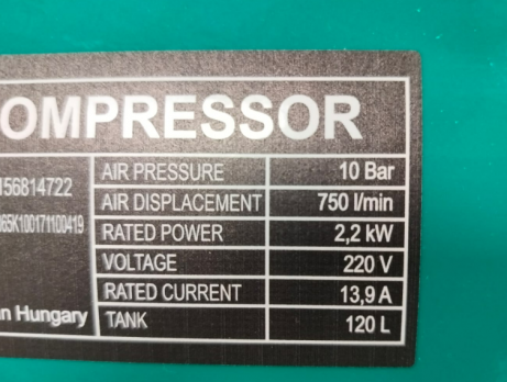 Компрессор бесшумный MAKITA MAC BW 750/120