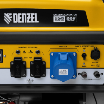 Генератор бенз (Хонда GX 390) denzel PS-95EA-PRO