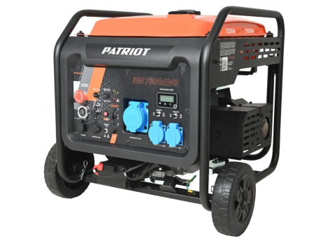Генератор инверторный Patriot iGN 7500AWS