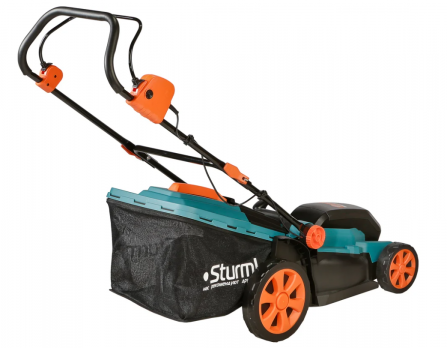 Аккумуляторная газонокосилка Sturm б/щ 36В, 40см ! Без АКБ и ЗУ CL4040BL